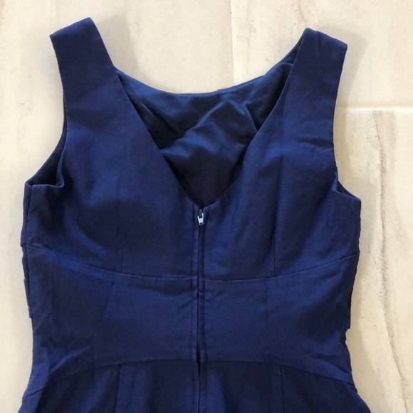 EUC Navy blue formal dress size 3 Juniors - Picture 3 of 5